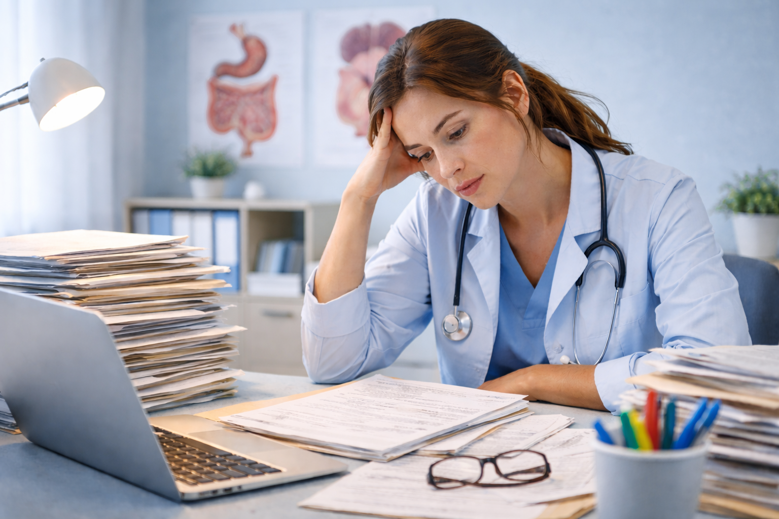 Imagine despre povara documentelor medicale
